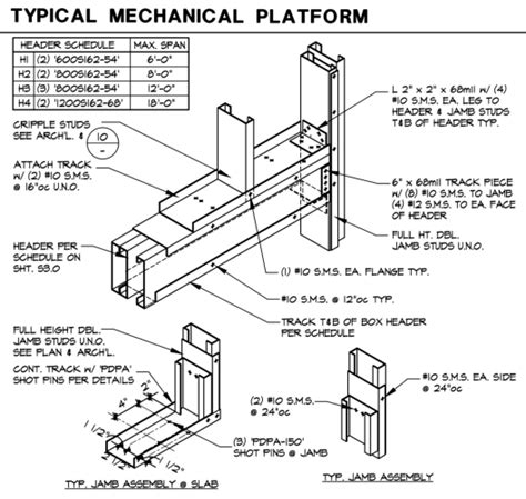 metal stud framing box header|exterior metal stud framing details.